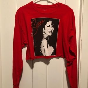 Selena Long Sleeved Crop Top